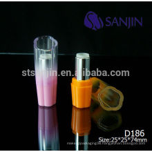 sanjin cosmetic lipstick container fancy flowers lipstick tube